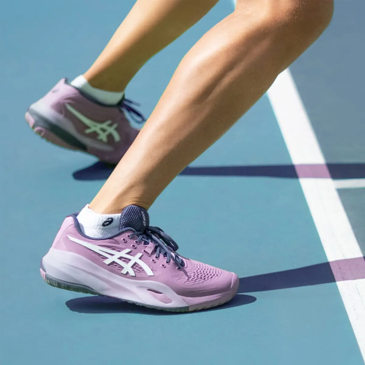 Alternative view of Giày Asics Gel Resolution X 'Ube' 1042A279-500