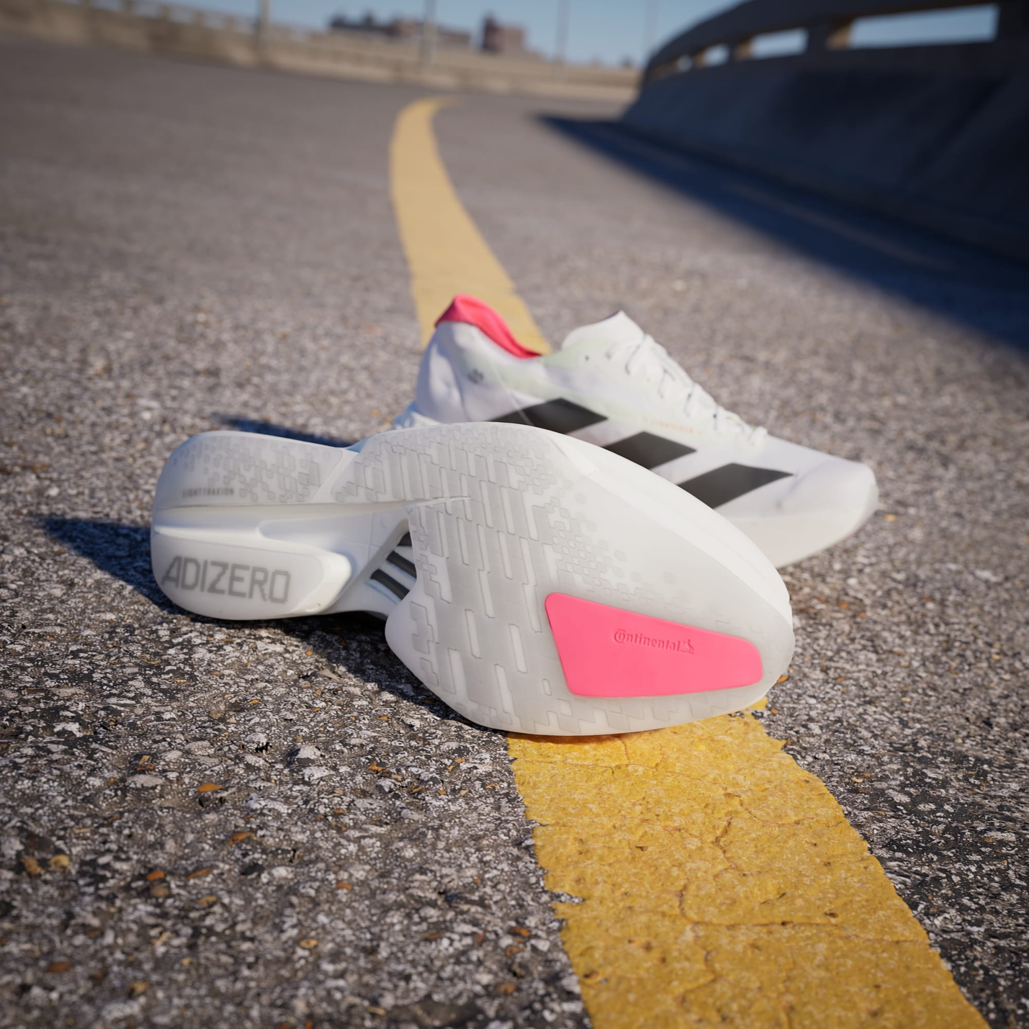 Giay Adidas Adizero Adios Pro 4 'White Black' JR1094