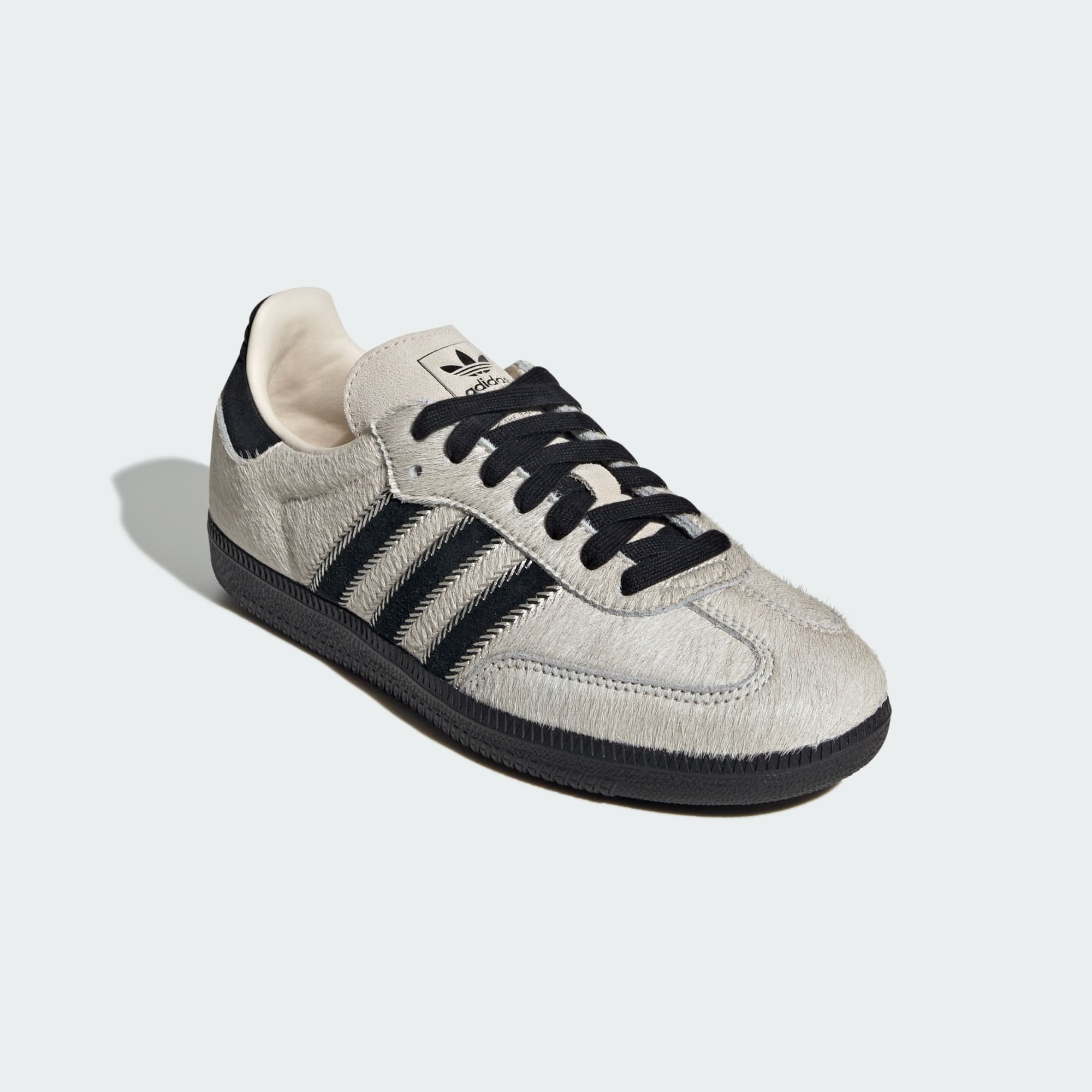 Giay Adidas Samba OG 'Wonder White Black Pony' JP5329