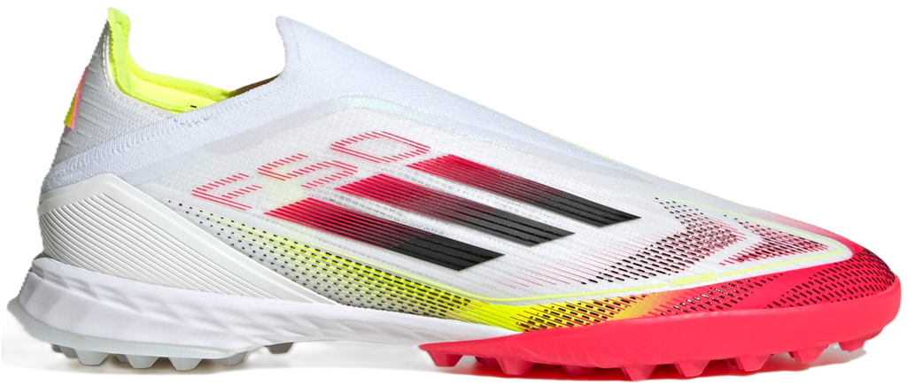 Giay Adidas F50 Pro Laceless TF 'White Red' JP7204
