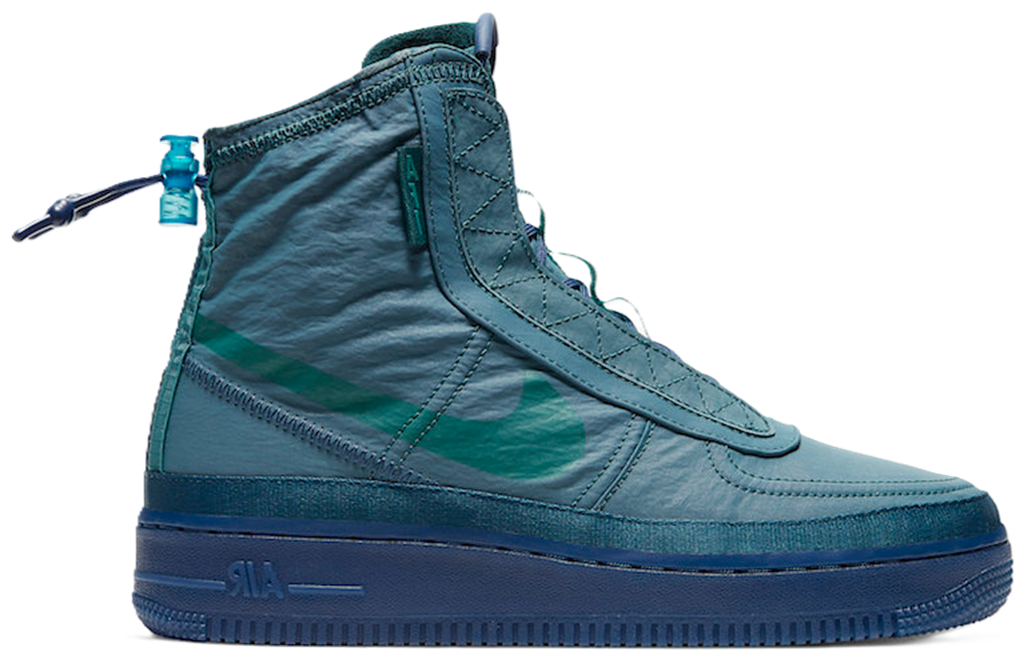 Giay Nike Air Force 1 Shell 'Midnight Turquoise' BQ6096-300