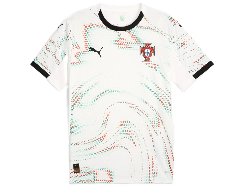 Ao Puma Portugal 2025 Away Jersey 'White' 779209-04