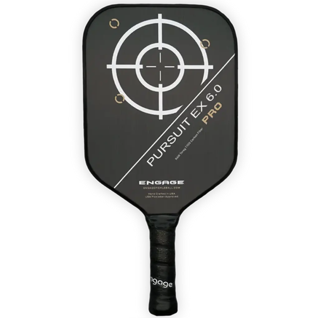 Vot Pickleball Racket Engage Pursuit Pro EX 6.0 Standard 'Arctic Gold'