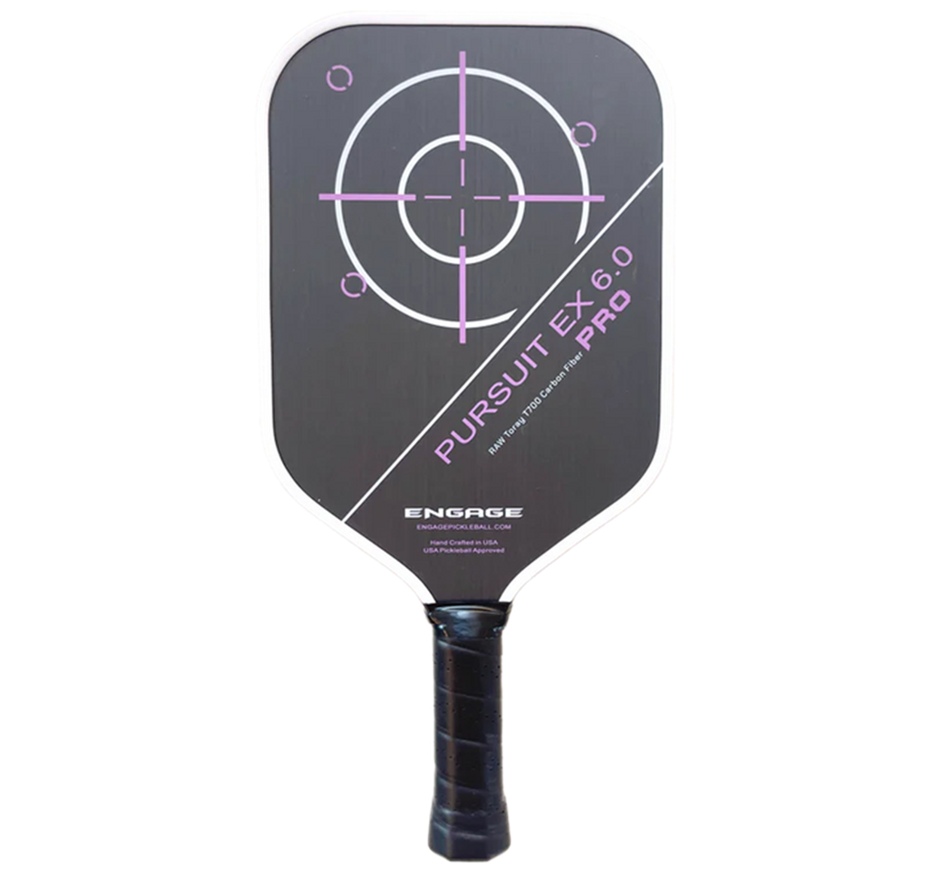 Vot Pickleball Racket Engage Pursuit Pro EX 6.0 Standard 'Deep Magenta'