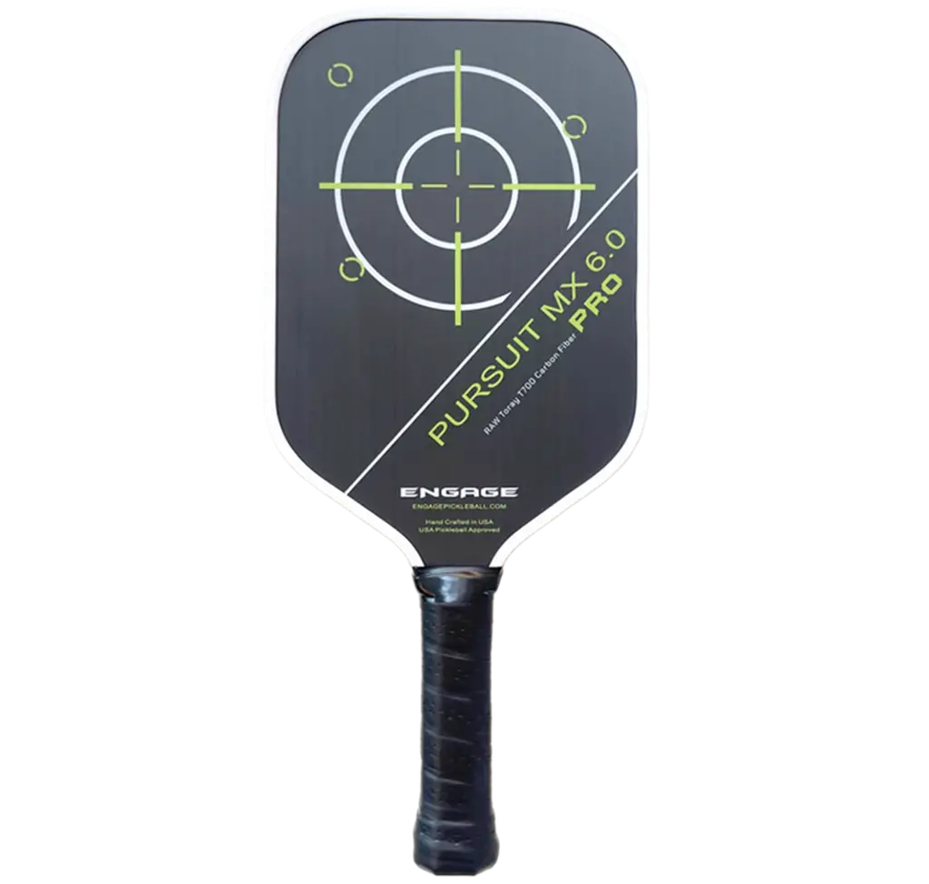 Vot Pickleball Racket Engage Pursuit Pro MX 6.0 Elongated 'Alpine Lime'