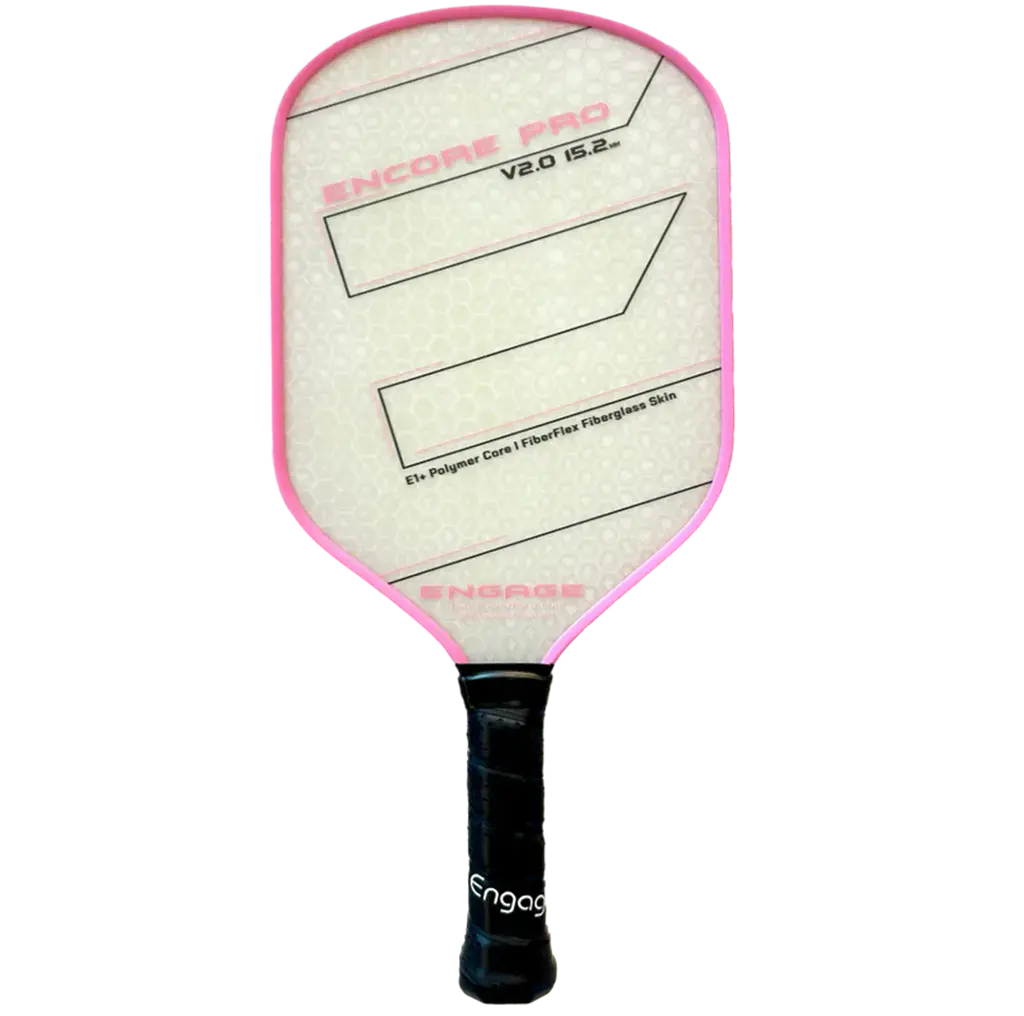 Vot Pickleball Encore Pro V2.0 Hybrid 'Pink Blaze'