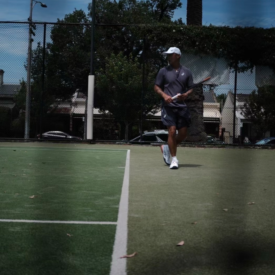 Giay Asics Gel Resolution X 'White Indigo Fog' 1041A481-110