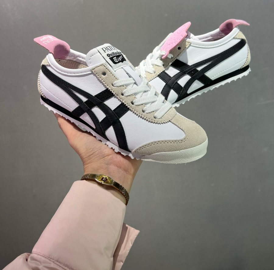 Giay Onitsuka Tiger Mexico 66 x PATOU 'White Black' 1183C380-100