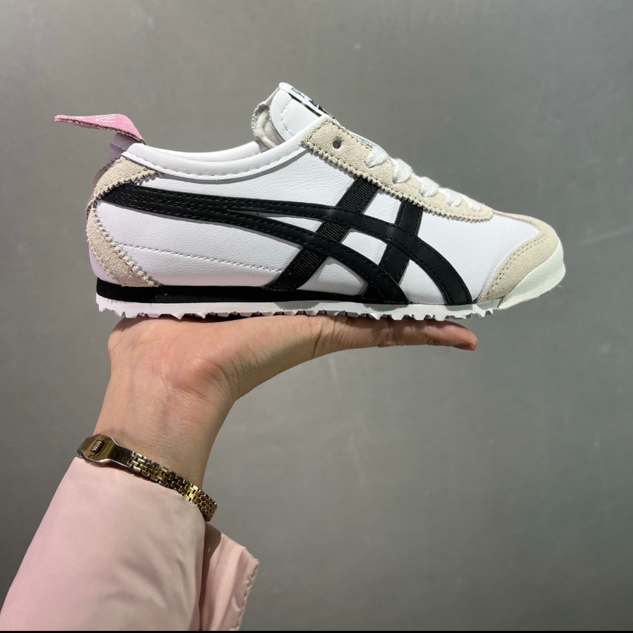 Giay Onitsuka Tiger Mexico 66 x PATOU 'White Black' 1183C380-100
