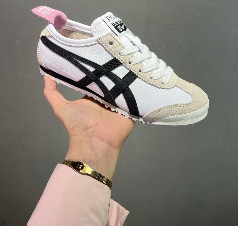 Giay Onitsuka Tiger Mexico 66 x PATOU 'White Black' 1183C380-100