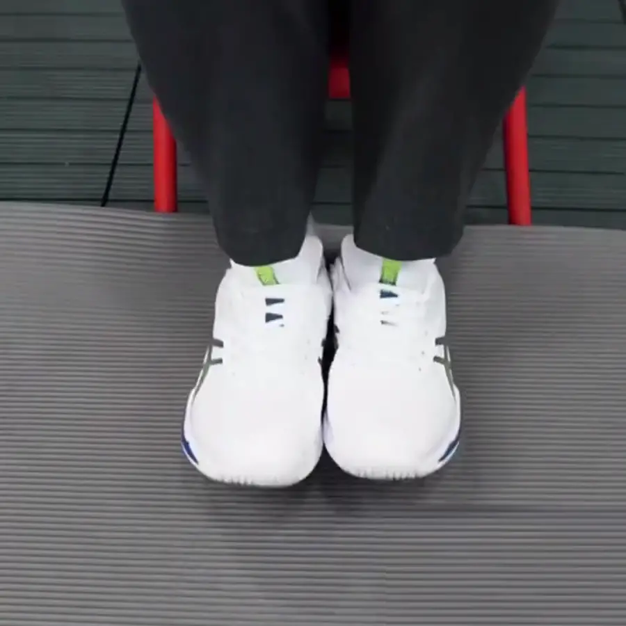 Alternative view of Giày Asics Solution Speed FF 3 'White Mako Blue' 1041A438-102