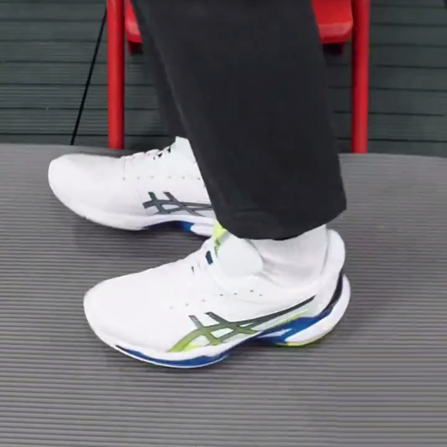 Giày Asics Solution Speed FF 3 'White Mako Blue' 1041A438-102 - Ảnh 3