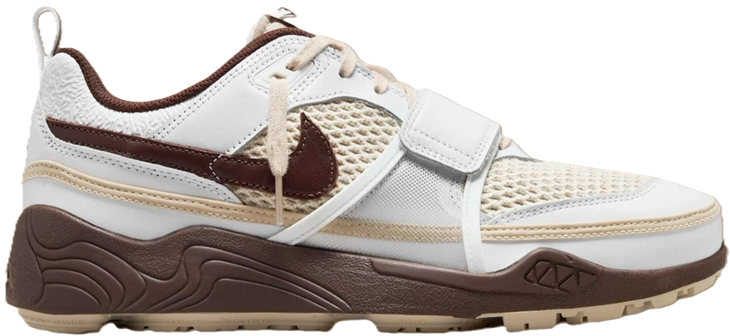 Giay Nike Zoom Field Jaxx x Travis Scott 'Light Chocolate' HQ3073-100