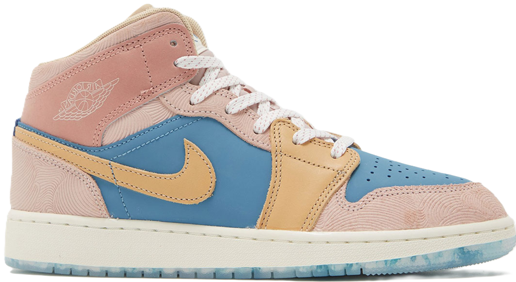 Giay Nike Air Jordan 1 Mid SE GS 'Zen' FN7452-400