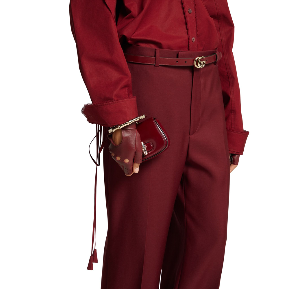 Tui Gucci Bamboo Night Super Mini Bag 'Red' 828239-AACY9-6207