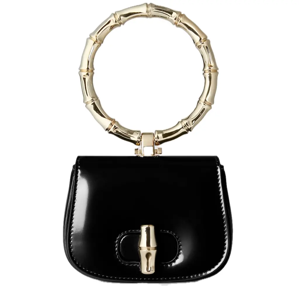 Tui Gucci Bamboo Night Super Mini Bag 'Black' 828239-AACY9-1000