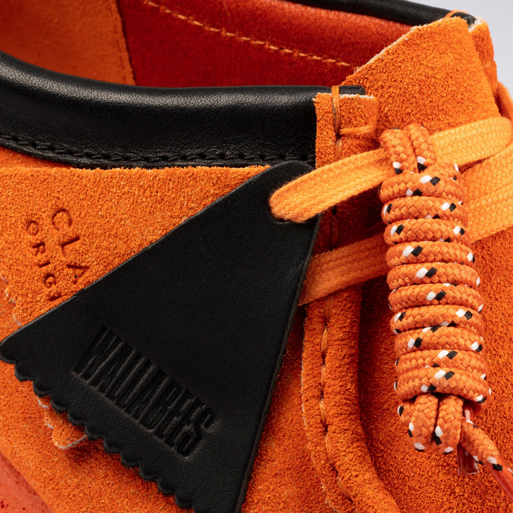 Giay Clarks Originals Wallabee Boot 'Orange' 26163072