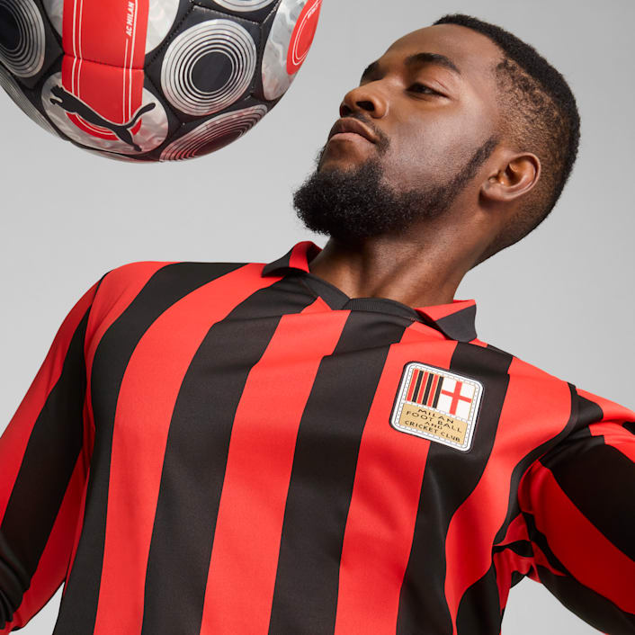 Ao Puma AC Milan 125th Anniversary Jersey 'Red Black' 775052-04