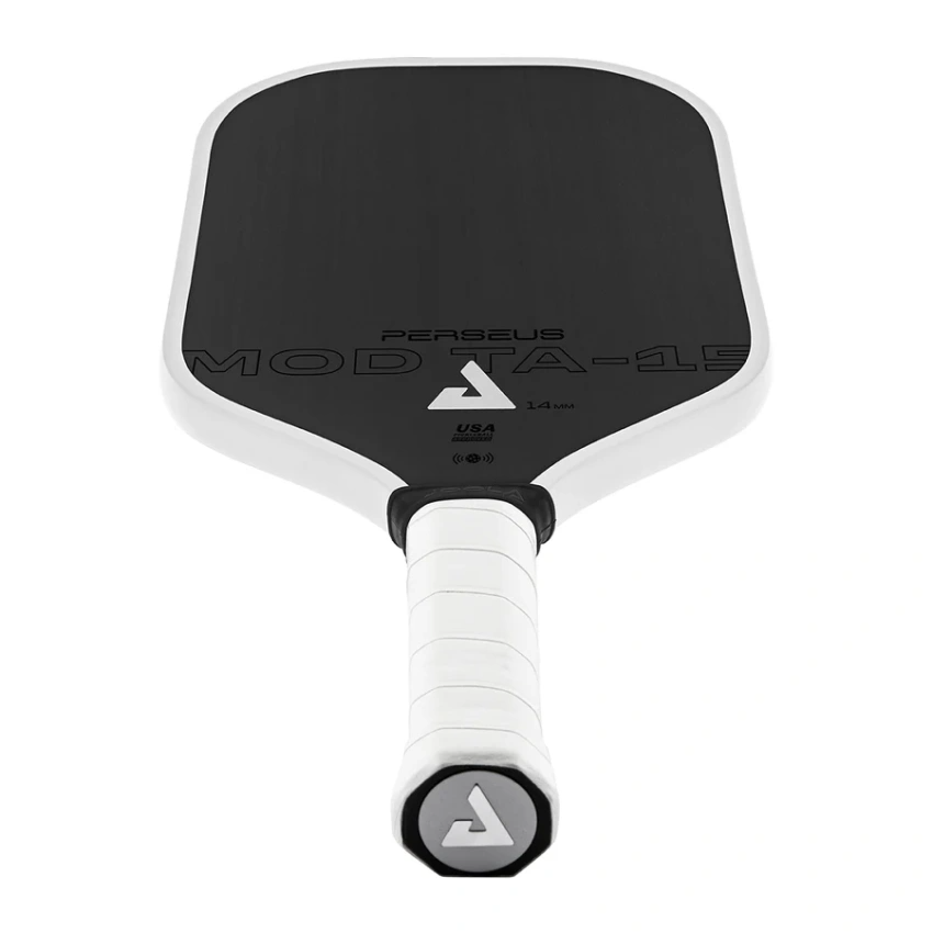 Vot Pickleball Joola Perseus Mod TA-15 Pro Player Edition 'Black White'