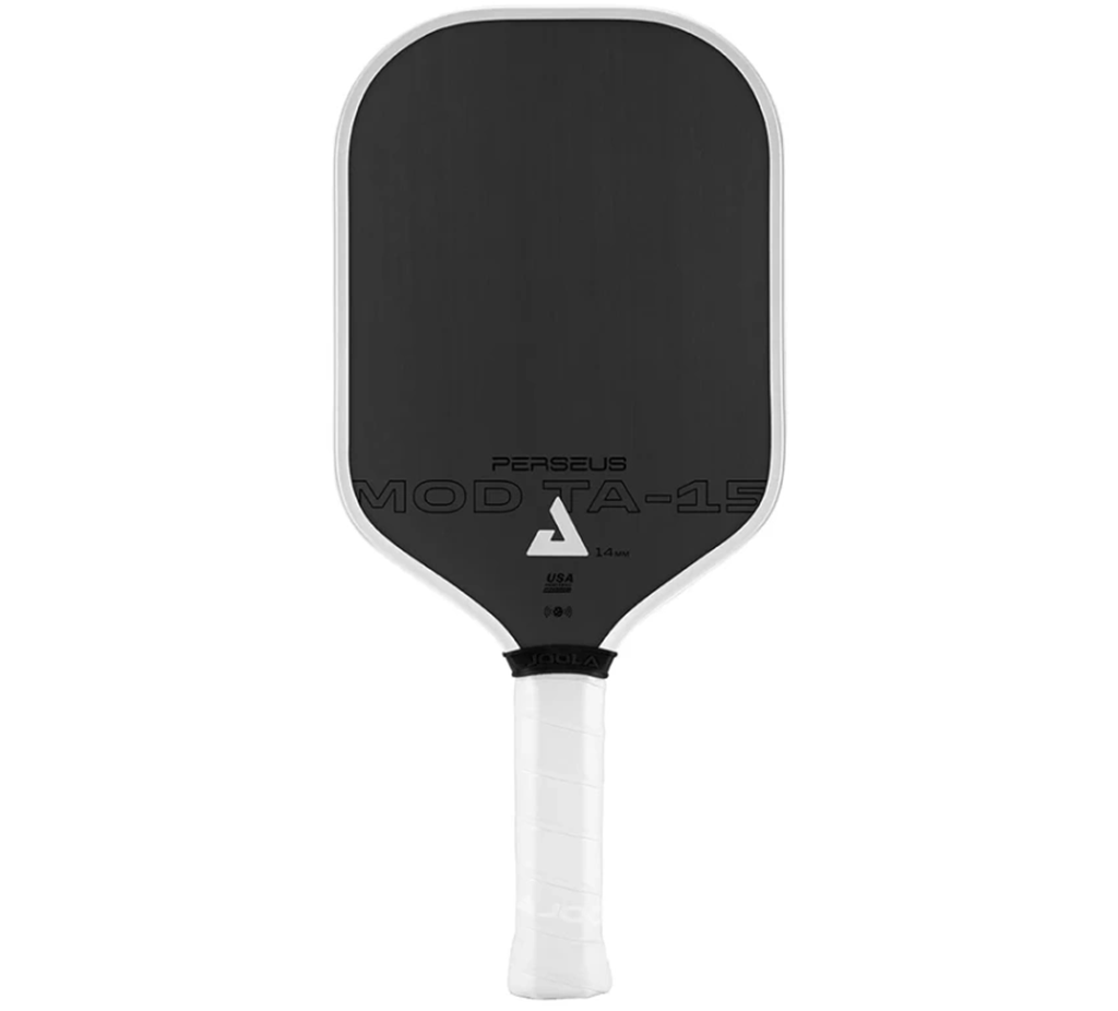 Vot Pickleball Joola Perseus Mod TA-15 Pro Player Edition 'Black White'