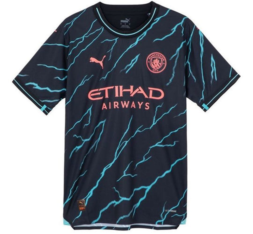 Ao Puma Manchester City 23/24 Third Jersey 'Navy Blue' 770459-03