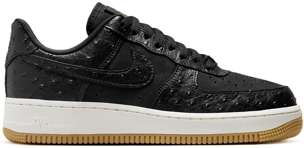 Giay Nike Air Force 1 Low 'Black Ostrich' DZ2708-002