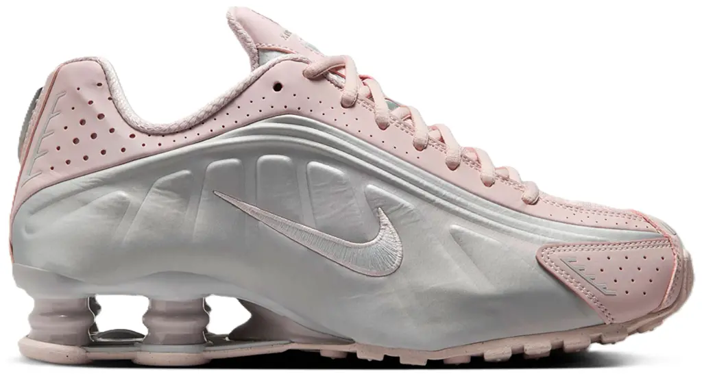 Giay Nike Shox R4 'Barely Rose' AR3565-600