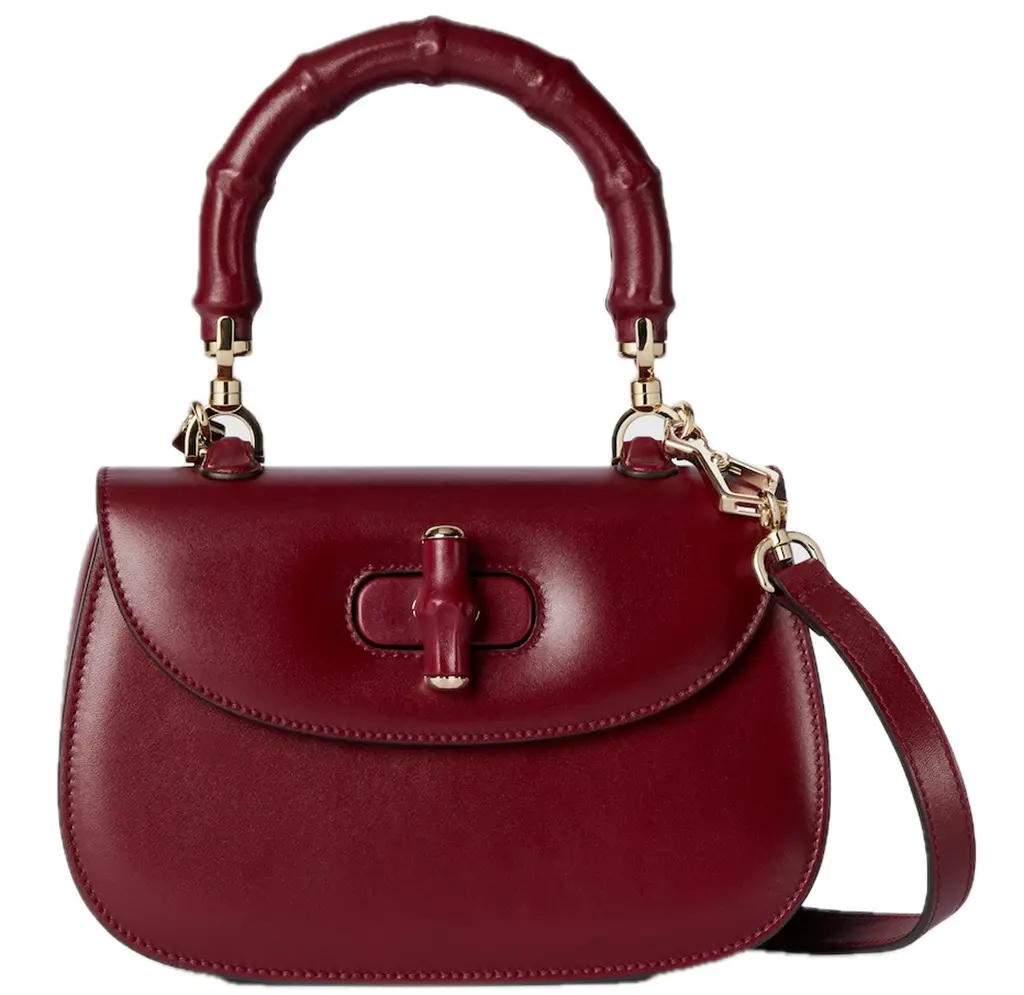 Tui Gucci Bamboo 1947 Small Handle Bag 'Red' 827815-AAEDB-6207