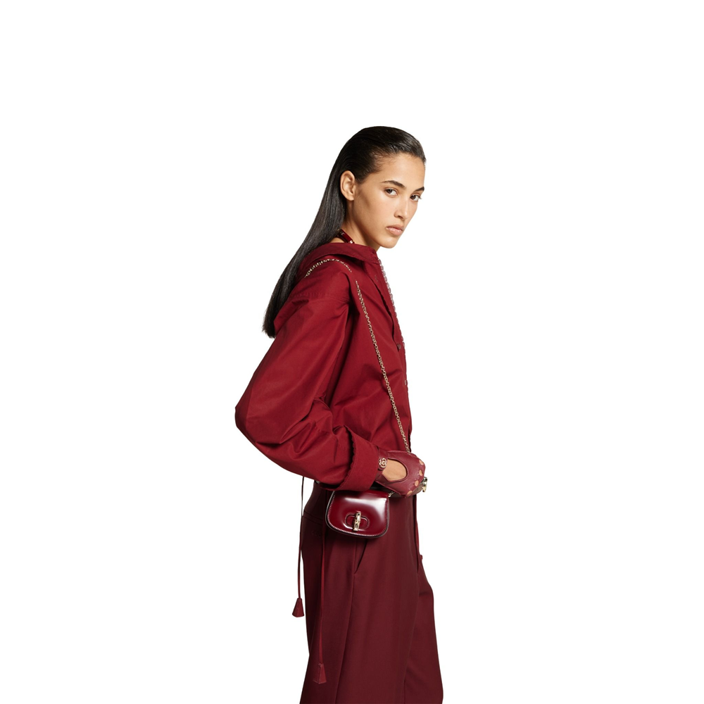 Tui Gucci Bamboo Night Super Mini Bag 'Red' 828239-AACY9-6207