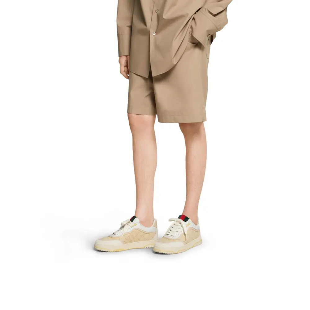 Giay Gucci Re-Web Trainer 'Light Beige' 824221-AADJA-9572