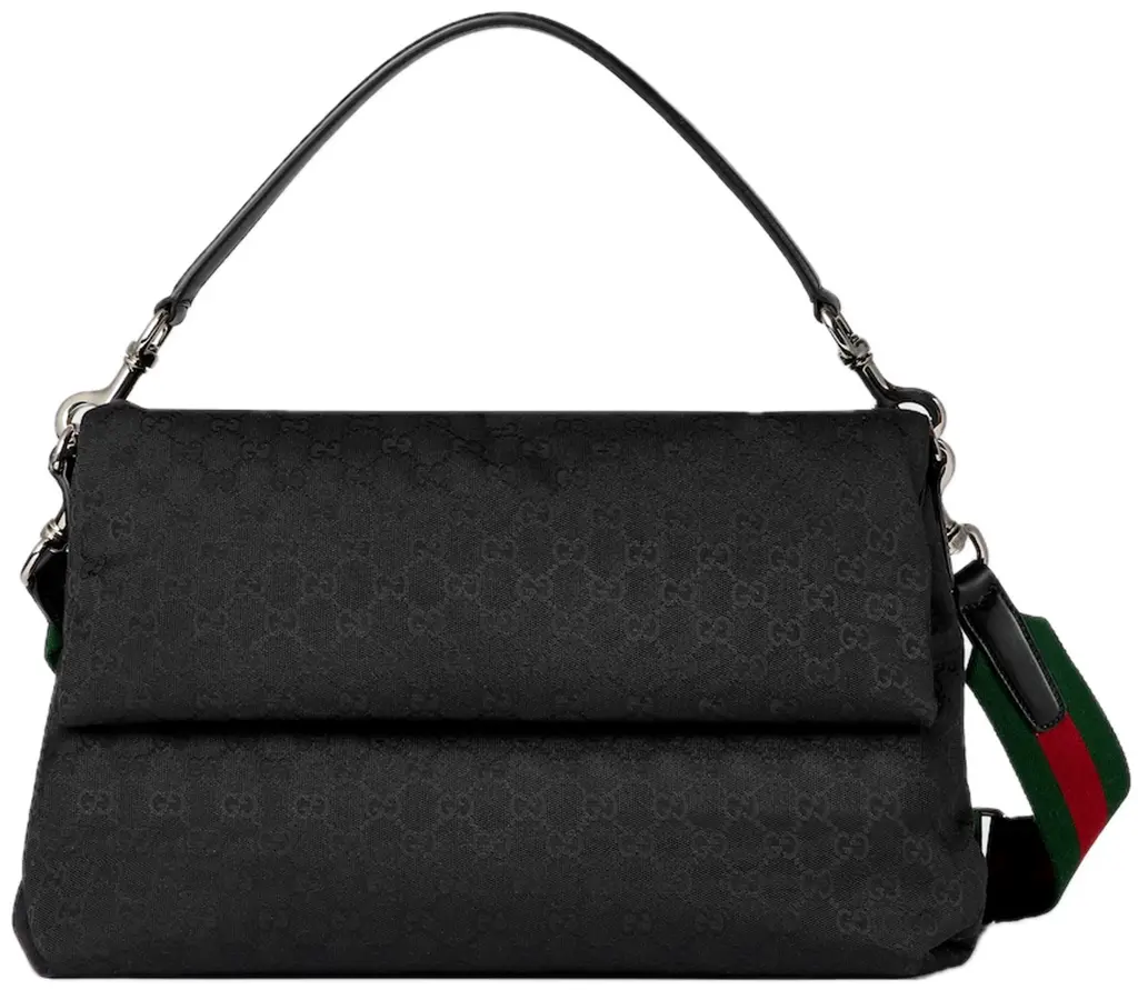 Tui Gucci Medium GG Crossbody Bag 'Black' 821616-FAEHA-1042