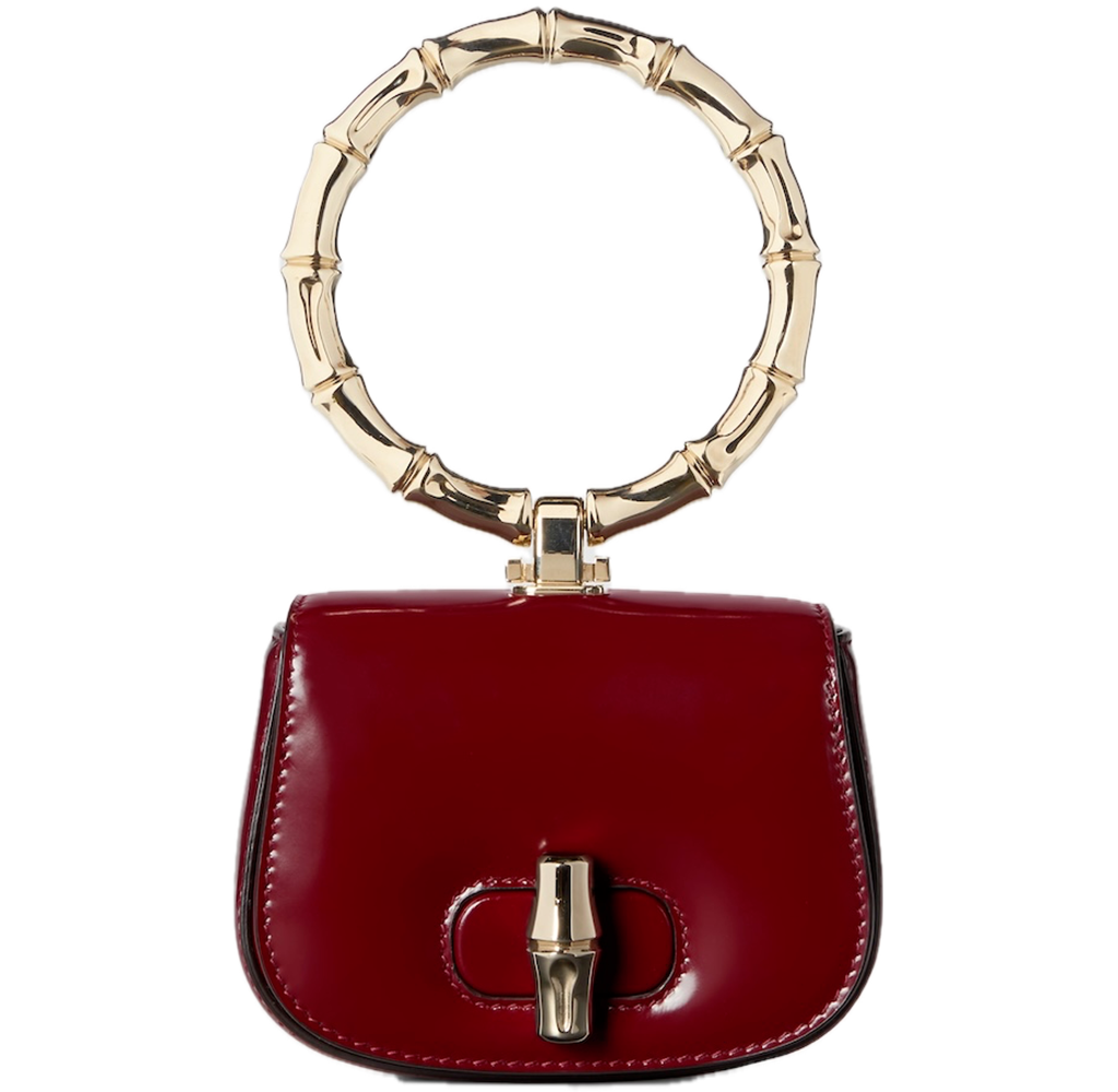 Tui Gucci Bamboo Night Super Mini Bag 'Red' 828239-AACY9-6207