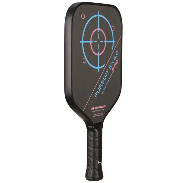 Vot Pickleball Racket Engage Pursuit Pro1 6.0 Power Series 'White Red Blue'