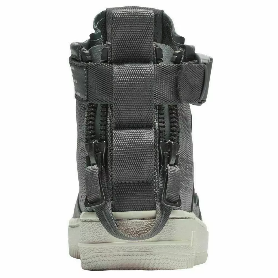 Giay Nike SF Air Force 1 Mid GS 'Dark Grey Bone' AJ0424-002