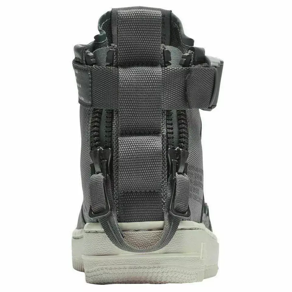 Giay Nike SF Air Force 1 Mid GS 'Dark Grey Bone' AJ0424-002