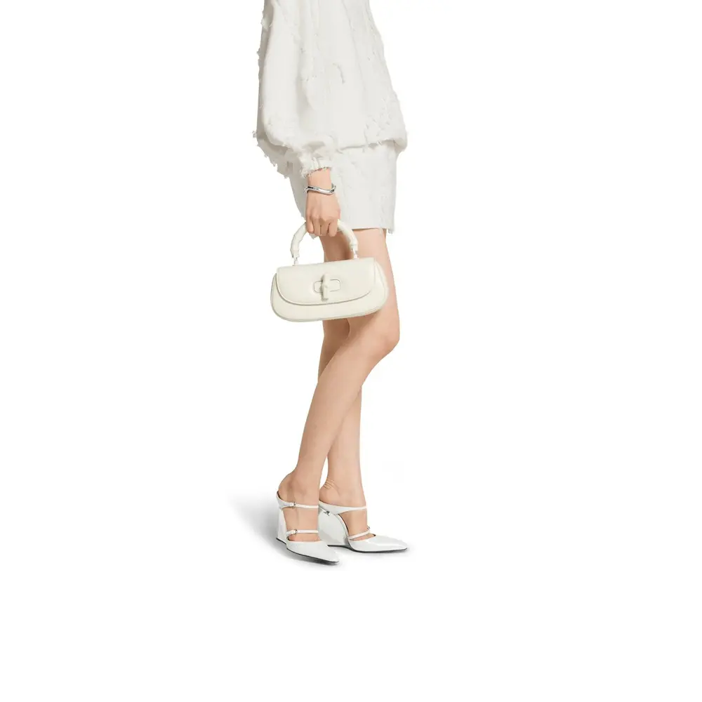 Tui Gucci Bamboo Diva Small Handle Bag 'White' 832953-AAEVB-9050