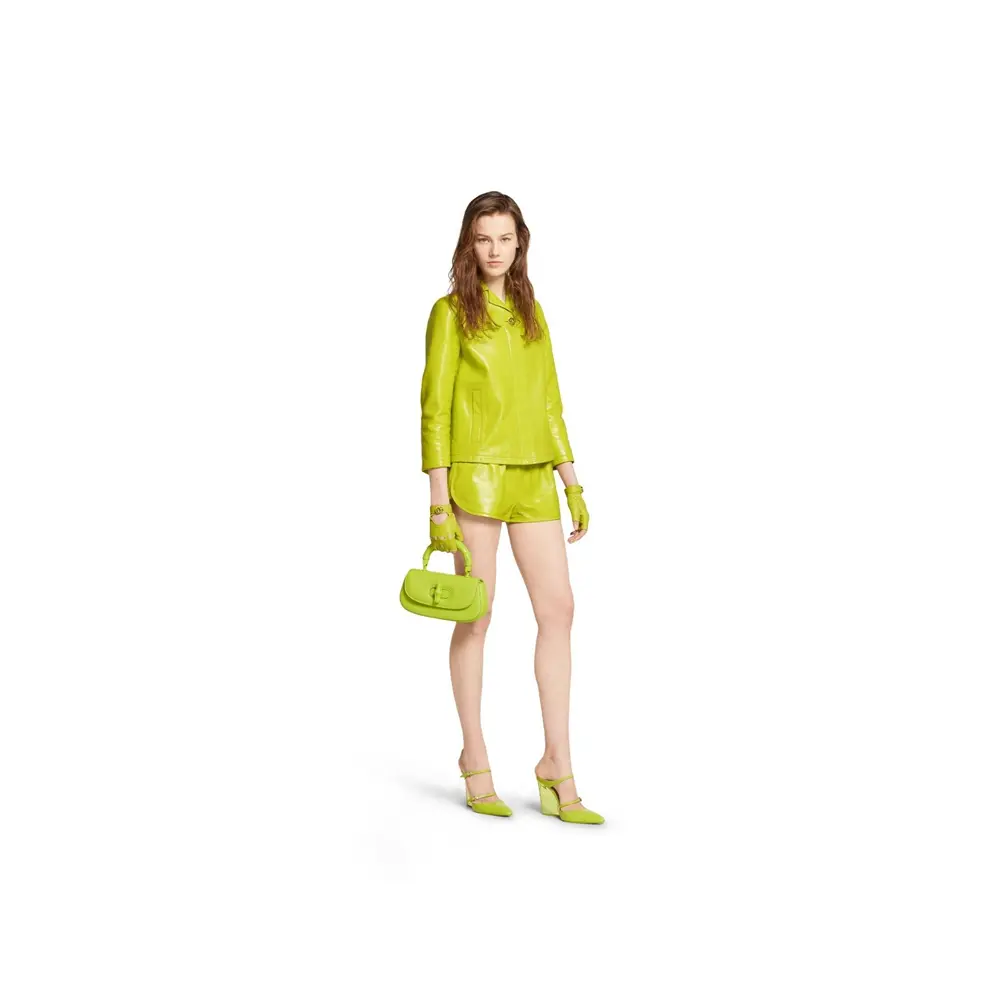 Tui Gucci Bamboo Diva Small Handle Bag 'Green' 832953-AAEVB-3520