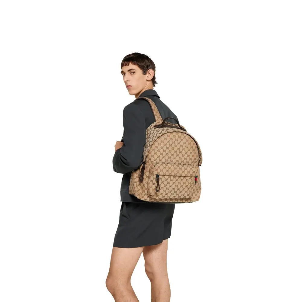 Balo Gucci Medium GG Backpack 'Beige' 824624-FAEHZ-9795
