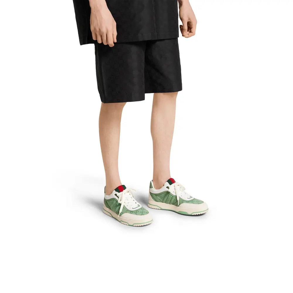 Giay Gucci Re-Web Trainer 'Green' 824221-AADJA-9573
