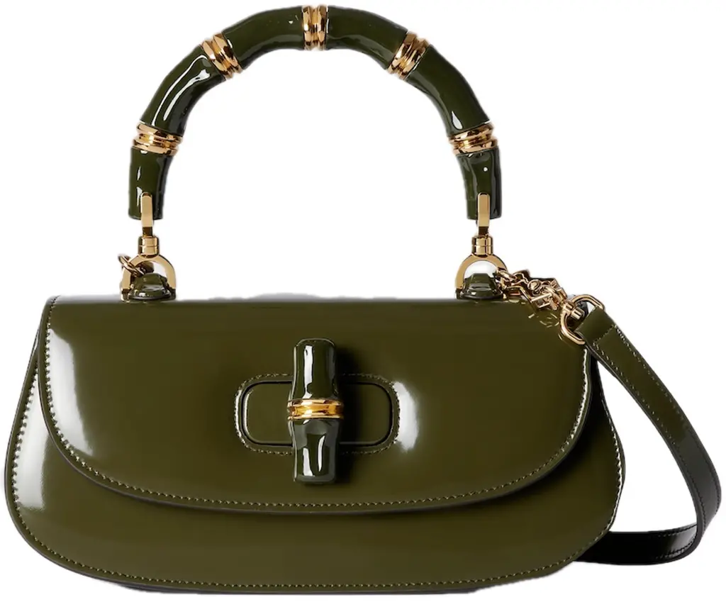 Tui Gucci Bamboo Diva Small Handle Bag 'Green' 827750-AAEVT-3037