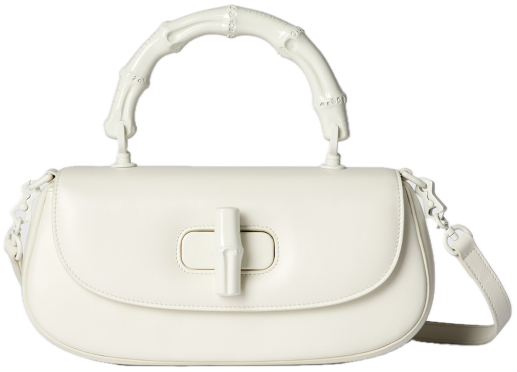Tui Gucci Bamboo Diva Small Handle Bag 'White' 832953-AAEVB-9050