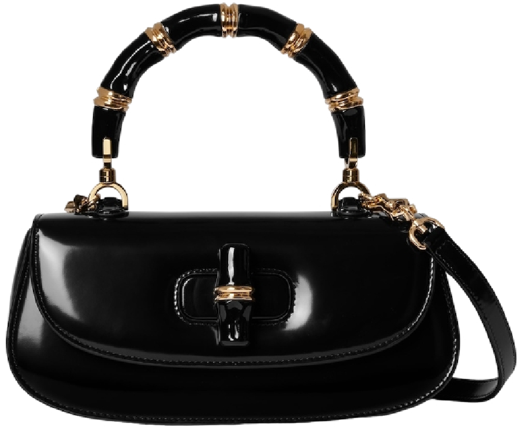 Tui Gucci Bamboo Diva Small Handle Bag 'Black' 827750-AAEVT-1000