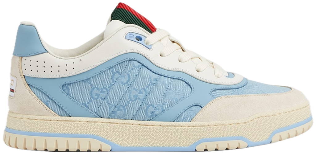 Giay Gucci Re-Web Sneaker 'Light Blue' 824221-AADJA-9571