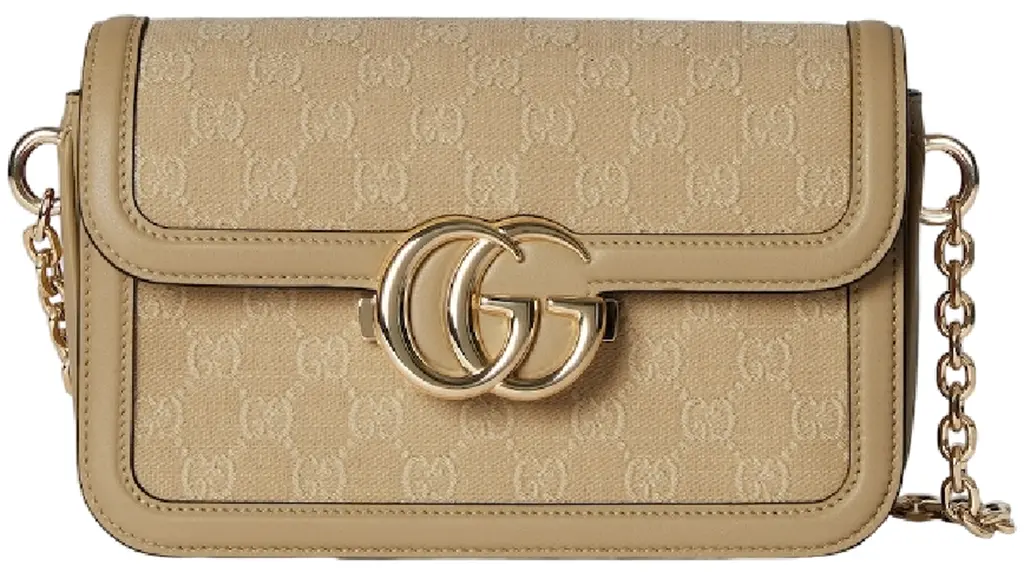 Tui Gucci Go Small Shoulder Bag 'Beige' 826761-FAEKK-9835