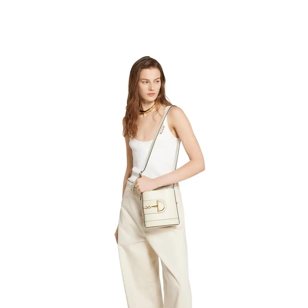 Tui Gucci 73 Mini Bucket Bag 'White' 833665-AAEC2-9540