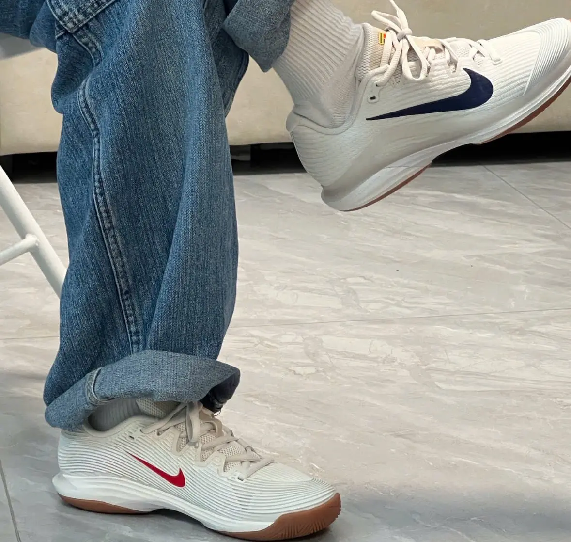 Giay Nike Court Air Zoom Vapor 12 HC 'Summit White' FV5552-100
