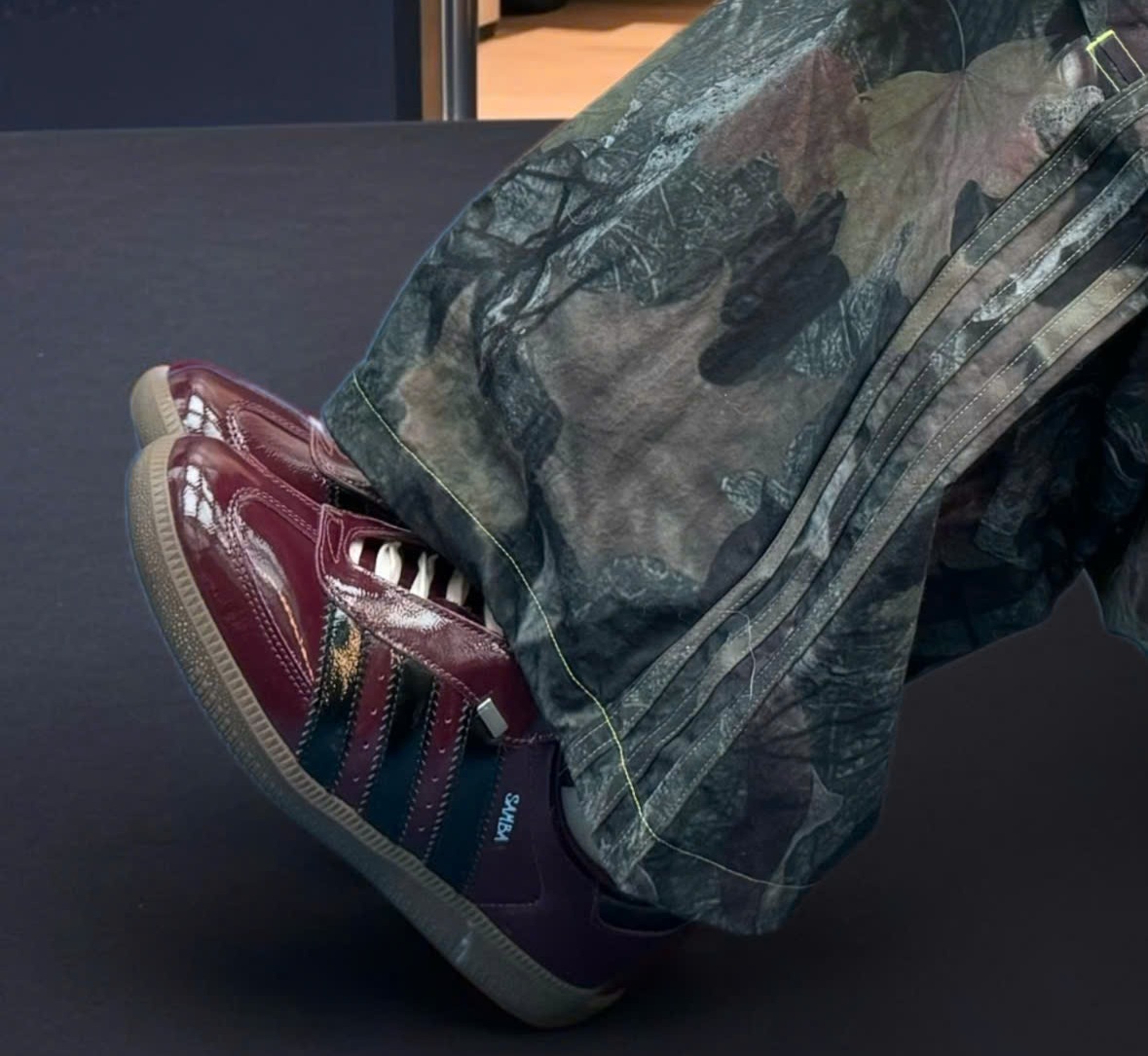 Giay Adidas Samba OG 'Burgundy' JQ0013