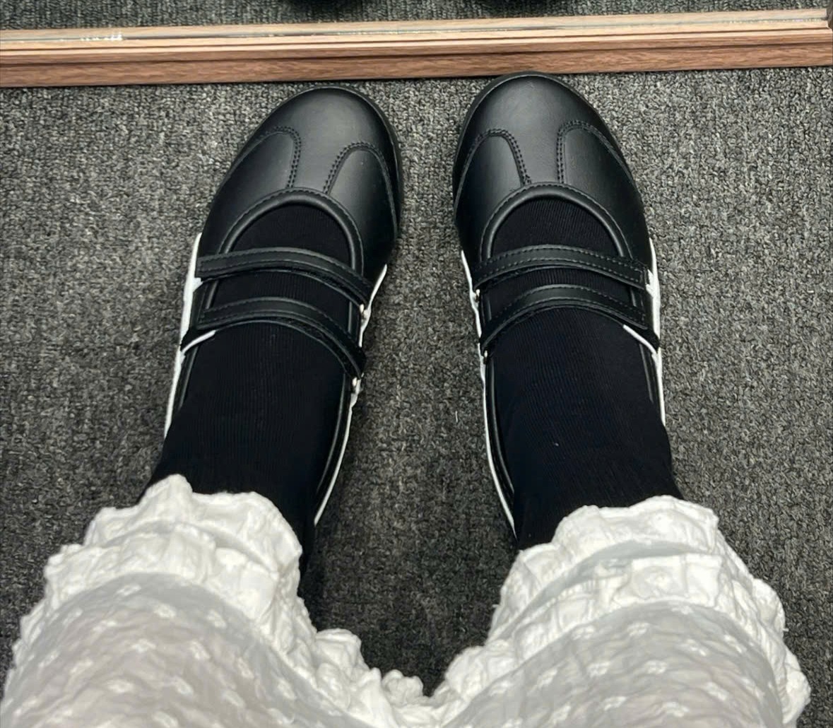 Giay Onitsuka Tiger Mexico 66 Ballerina x PATOU 'Black White' 1183C379-002