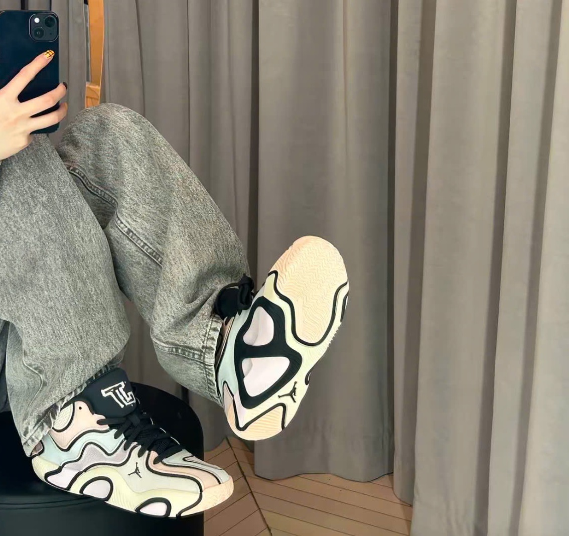 Giày Nike Air Jordan Tatum 3 'Sidewalk Chalk' FZ6601-008 - Ảnh 6