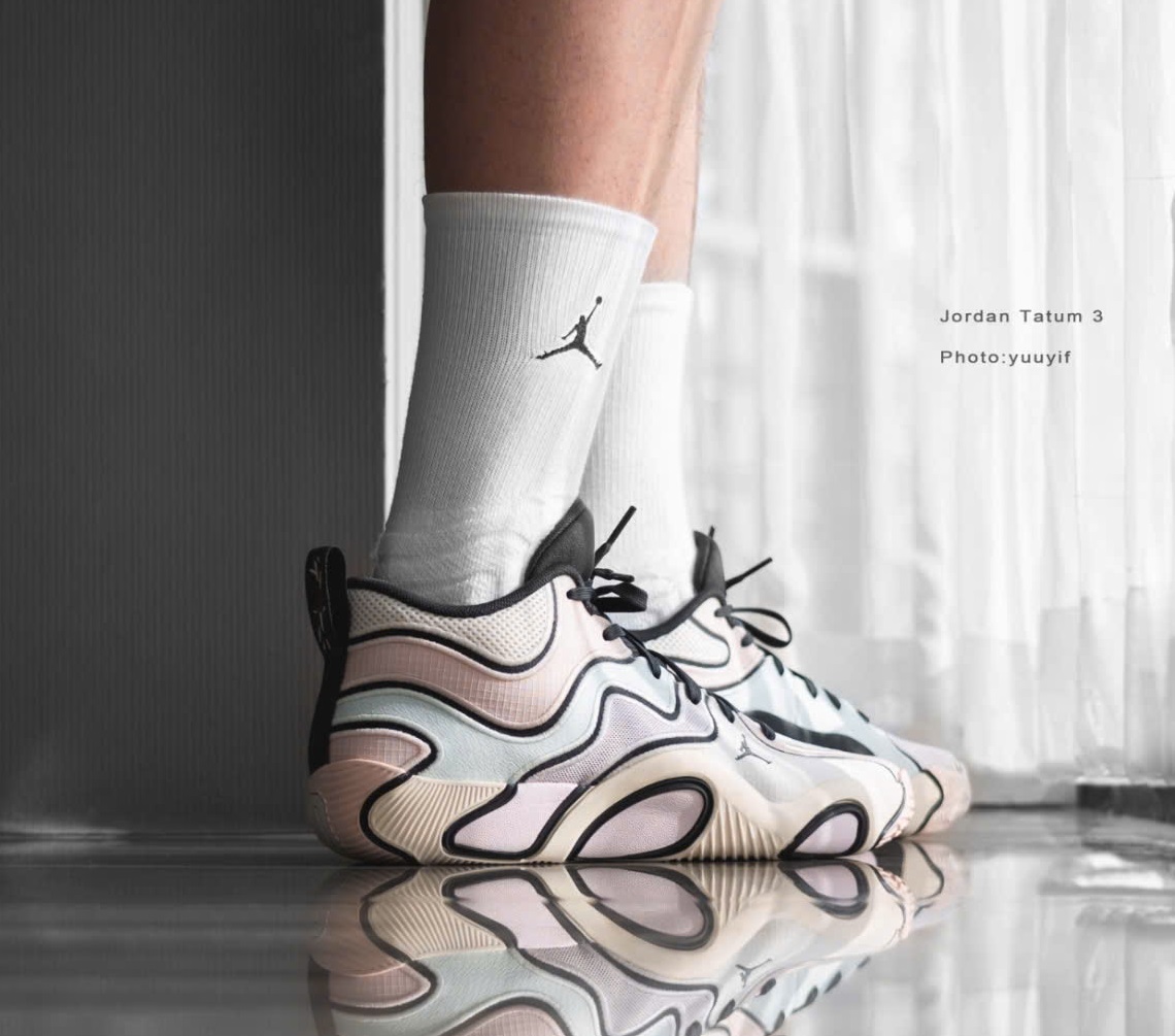 Giày Nike Air Jordan Tatum 3 'Sidewalk Chalk' FZ6601-008 - Ảnh 3